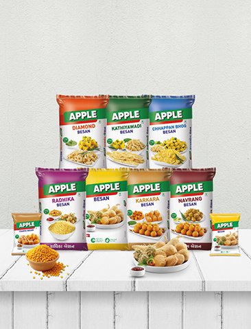 Apple Foods Besan: Types, Uses and Available Packs
