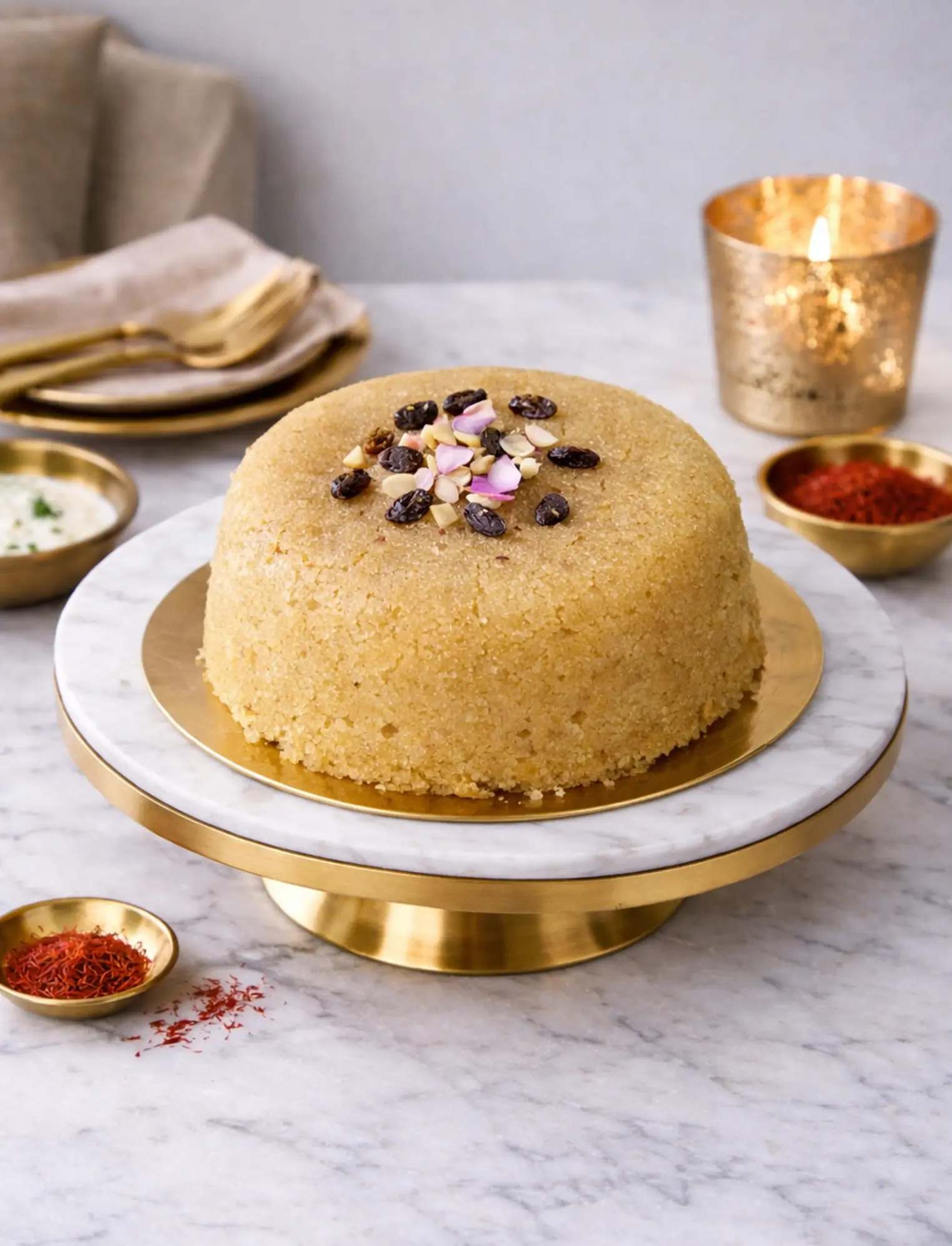 Quick 10-Minute Suji Halwa Recipe with Saffron Twist