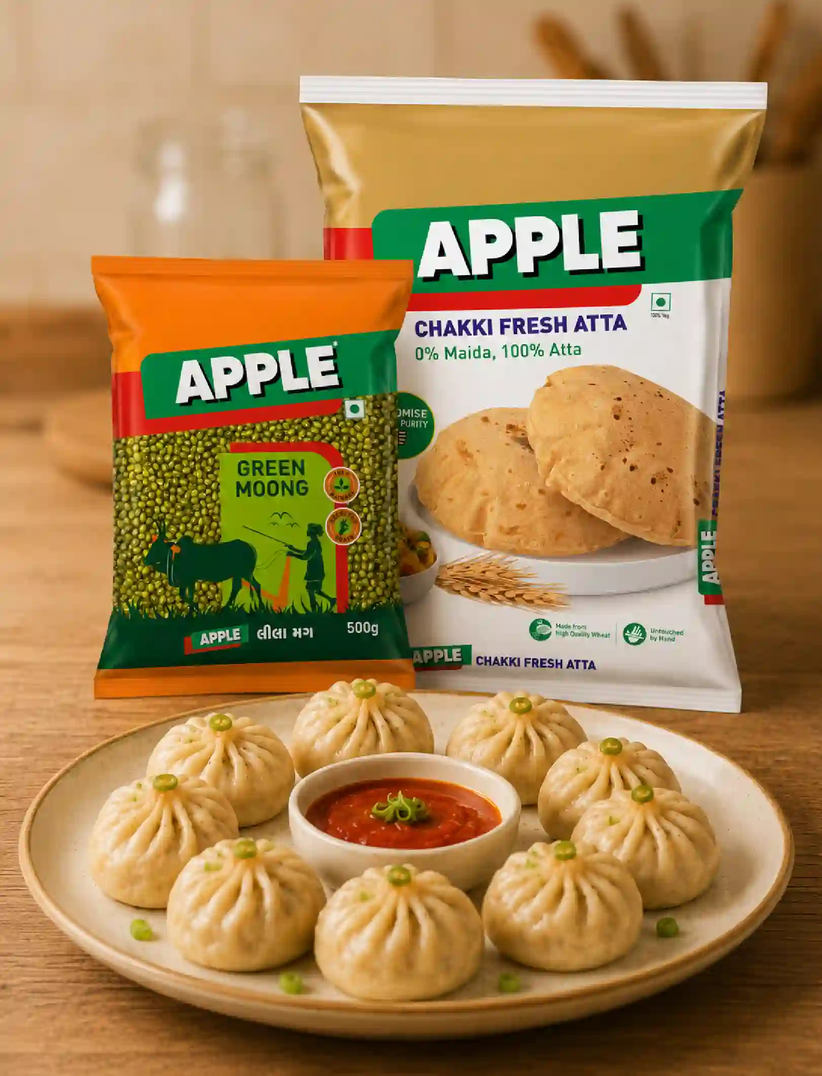 How to Make Homemade Healthy Atta Momos with Protein-Rich Filling